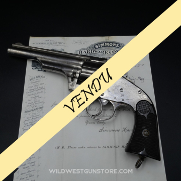 Rare revolver Frontier 44-40 Merwin Hulbert DA 4ème modèle