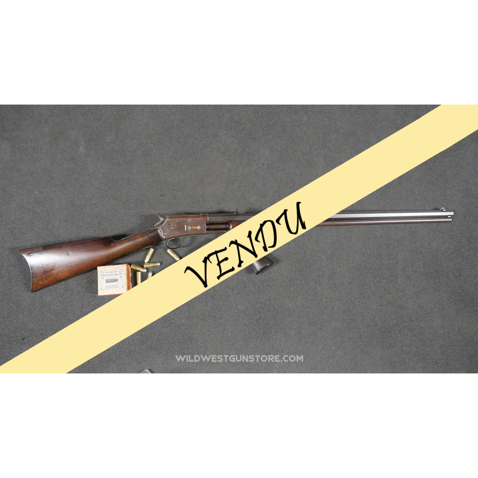 Rare Colt CLMR Canon miroir cal. 38-40, Modèle Lightning Western Fabrication 1888