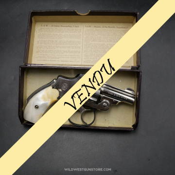 Parfait ensemble Smith & Wesson Bicycle safety 3rd model Cal 32 boite origine