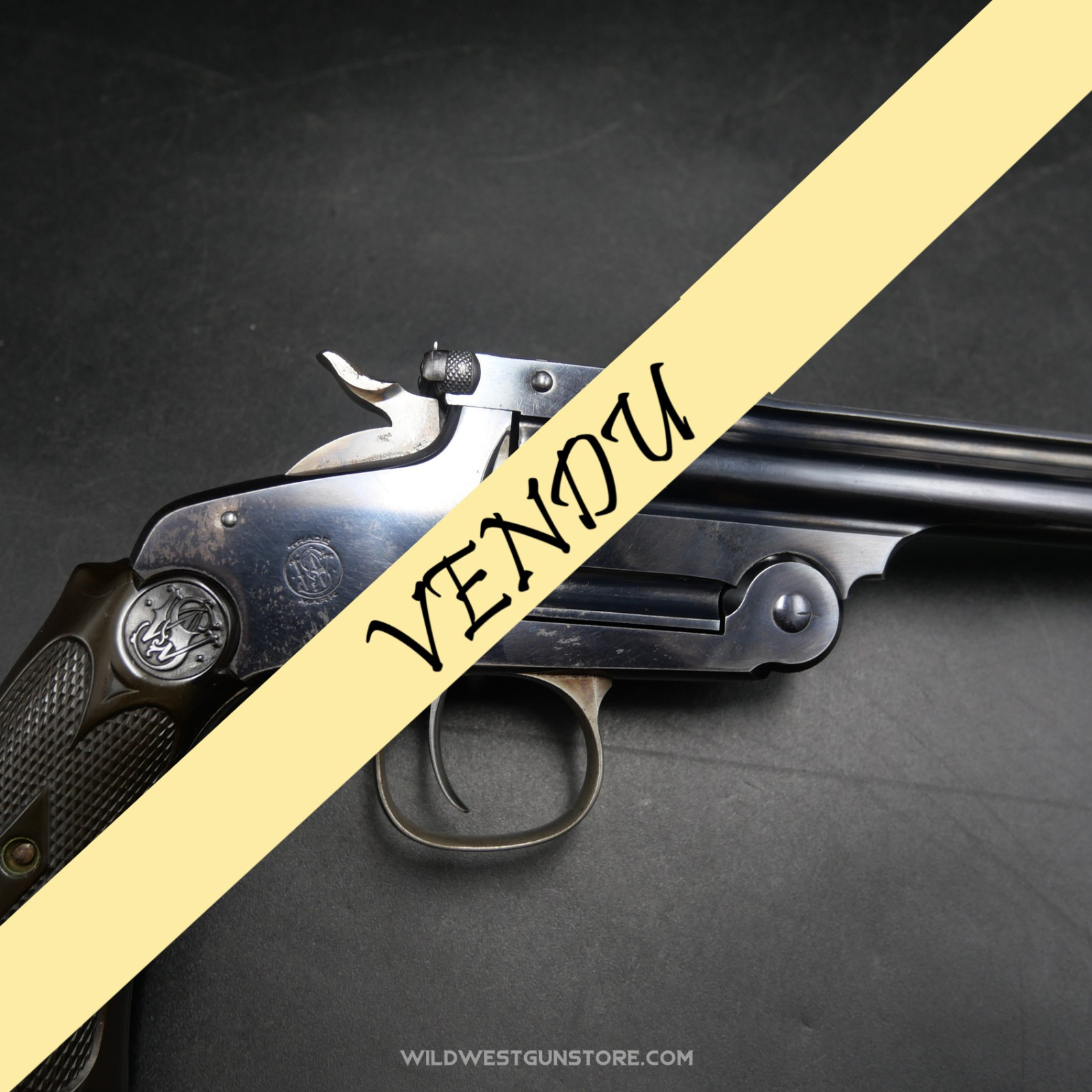 Smith & Wesson Pistolet Calibre 22 LR miroir longueur 10'' de précision modèle 1891