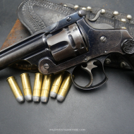 Revolver Smith Wesson Canon miroir 44-40 Frontier parfait bronzage d'origine