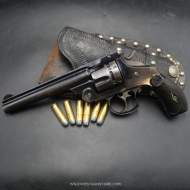 Revolver Smith Wesson Canon miroir 44-40 Frontier parfait bronzage d'origine