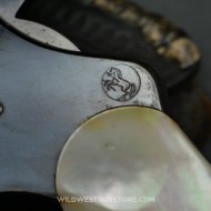 Superbe revolver Colt 1895 DA calibre .38 et plaquettes nacre