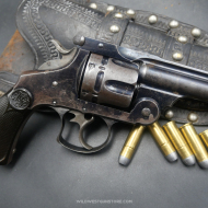 Revolver Smith Wesson Canon miroir 44-40 Frontier parfait bronzage d'origine