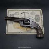 Revolver Smith Wesson Schofield 2nd modèle calibre 45 SW, arme historique de collection