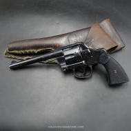 Revolver de dotation US Navy Colt DA canon miroir calibre 38, modèle 1892 New Army Navy