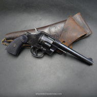 Revolver de dotation US Navy Colt DA canon miroir calibre 38, modèle 1892 New Army Navy