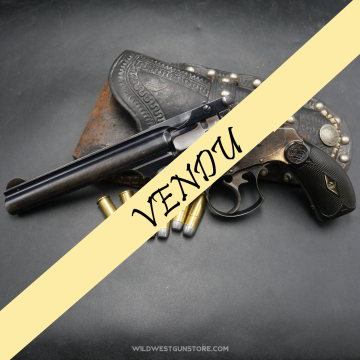 Revolver Smith Wesson Canon miroir 44-40 Frontier parfait bronzage d'origine