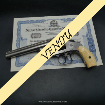 Incroyable Mint Smith Wesson Frontier Calibre 44-40 miroir double action parfait état