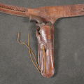 Holster et ceinturon pour revolver de collection canon 7''1/2