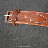 Ceinturon grande taille et holster Western fabrication Texas pour revolver poudre noire