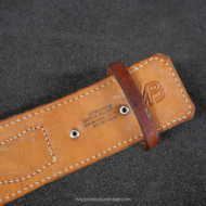 Ceinturon grande taille et holster Western fabrication Texas pour revolver poudre noire