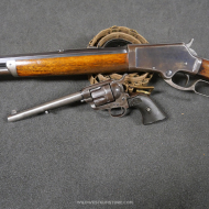 Marlin Rifle modèle 1881 Canon 26'' miroir calibre 45-70, Rare arme longue de collection