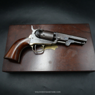 Revolver Colt Pocket et son coffre complet d'origine, calibre 31 fabrication précoce