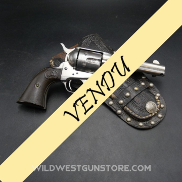 Excellent Colt single action army fabrication 1890 calibre 45, nickelage origine