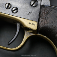 Revolver Colt 1860 Richards Conversion 1ST modèle Cal. 44 RF de 1872 et holster