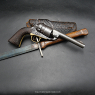 Revolver Colt 1860 Richards Conversion 1ST modèle Cal. 44 RF de 1872 et holster