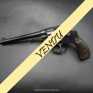 Rare Revolver Smith Wesson modèle 1899 Hand Ejector Cal.32-20 canon miroir