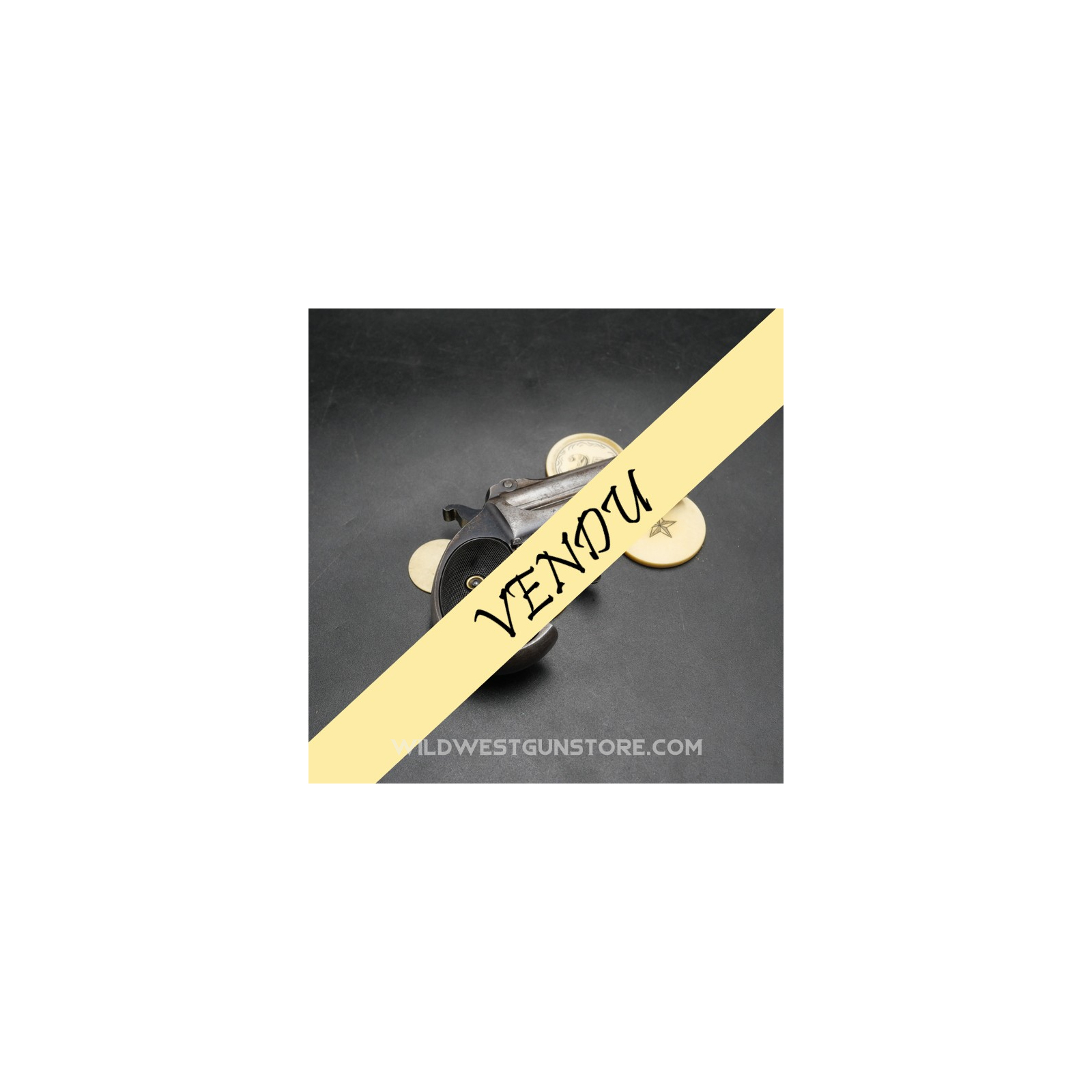 Pistolet Remington UMC over-under calibre 41 type 4