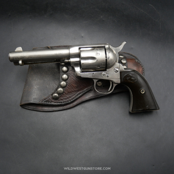 Colt modèle 1873 Peacemaker beau canon calibre 45 Single Action Army fabrication de 1884