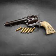 Revolver Western Colt canon 5''1/2 Six Shooter Calibre 44-40 Frontier SAA de 1895