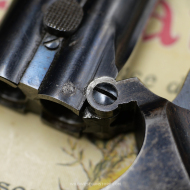 Superbe Derringer Remington 95 canons miroirs pistolet collection calibre 41RF poudre noire