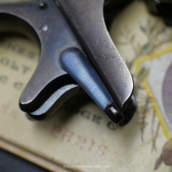 Superbe Derringer Remington 95 canons miroirs pistolet collection calibre 41RF poudre noire