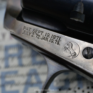 Incroyable Colt Single Action Army jaspage et canon miroir cal. 38-40 Fabrication 1897