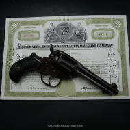 Revolver Colt tardif VP calibre 38 modèle de collection 1877 double action  fabrication 1905