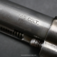 Revolver de collection Colt Single Action Army parfait état mécanique, canon Cal. 45 miroir