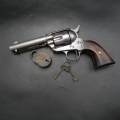 Revolver de collection Colt Single Action Army parfait état mécanique, canon Cal. 45 miroir