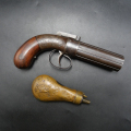 Pistolet de collection poudre noire Allen & Thurber baby Dragoon pepperbox