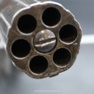 Pistolet de collection poudre noire Allen & Thurber baby Dragoon pepperbox