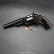 Revolver de collection Smith Wesson Old Model poudre noire canon miroir Calibre 32