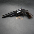 Revolver de collection Smith Wesson Old Model poudre noire canon miroir Calibre 32