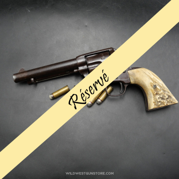 Revolver Western Colt canon 5''1/2 Six Shooter Calibre 44-40 Frontier SAA de 1895