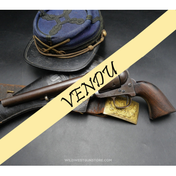Historique Colt Single Action Army US Cavalry de 1878 cal.45, et lettre archives