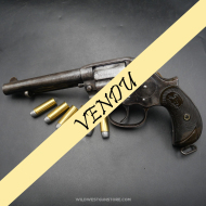 Revolver Colt modèle 1878  double action canon miroir Cal.45, fabrication 1893