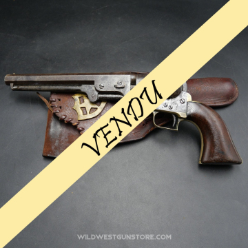 Rarissime Square-back Colt navy 1851 excellent état calibre 36