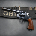Parfait Colt double action modèle 1895 canon miroir cal.38LC, arme de dotation US Army