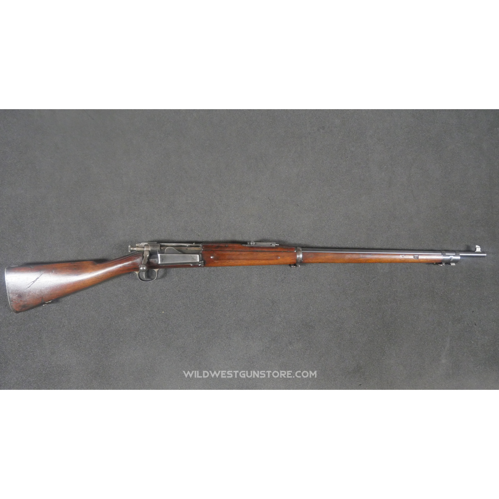 Springfield Krag- Model 1898 US Army calibre .30-40 Krag – Canon miroir, fabrication militaire
