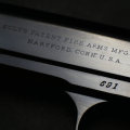 Pistolet Colt 1900 Canon miroir cal.38 Acp, restauration parfaite, fabrication précoce