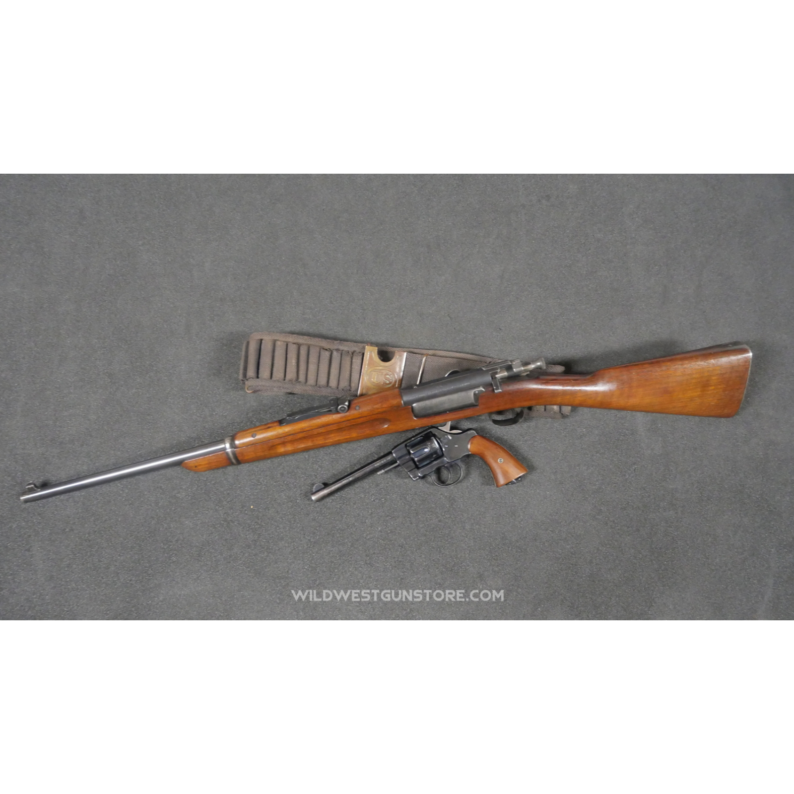 Carabine Springfield Krag Model 1899 US Army Calibre .30-40 Krag – Canon Miroir