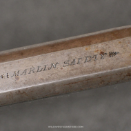 Marlin Rifle Model 1893 Luxe Calibre .30-30 – Canon Mi-Octogonal Mi-Rond miroir
