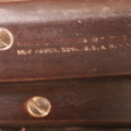 Rare Winchester Rifle Model 1895 Canon miroir 28'' Cal .30-40 Krag – Bois Luxe Quadrillé