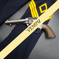Rare Colt Peacemaker US Army Canon miroir cal. 45 inspecté H. Nettleton et lettre archive