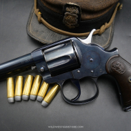Colt Double Action Army 1878/1902 "Alaskan" US Army Cal .45 – État Exceptionnel Canon Miroir