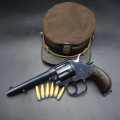 Colt Double Action Army 1878/1902 "Alaskan" US Army Cal .45 – État Exceptionnel Canon Miroir
