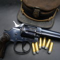 Colt Double Action Army 1878/1902 "Alaskan" US Army Cal .45 – État Exceptionnel Canon Miroir