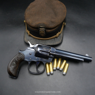 Colt Double Action Army 1878/1902 "Alaskan" US Army Cal .45 – État Exceptionnel Canon Miroir